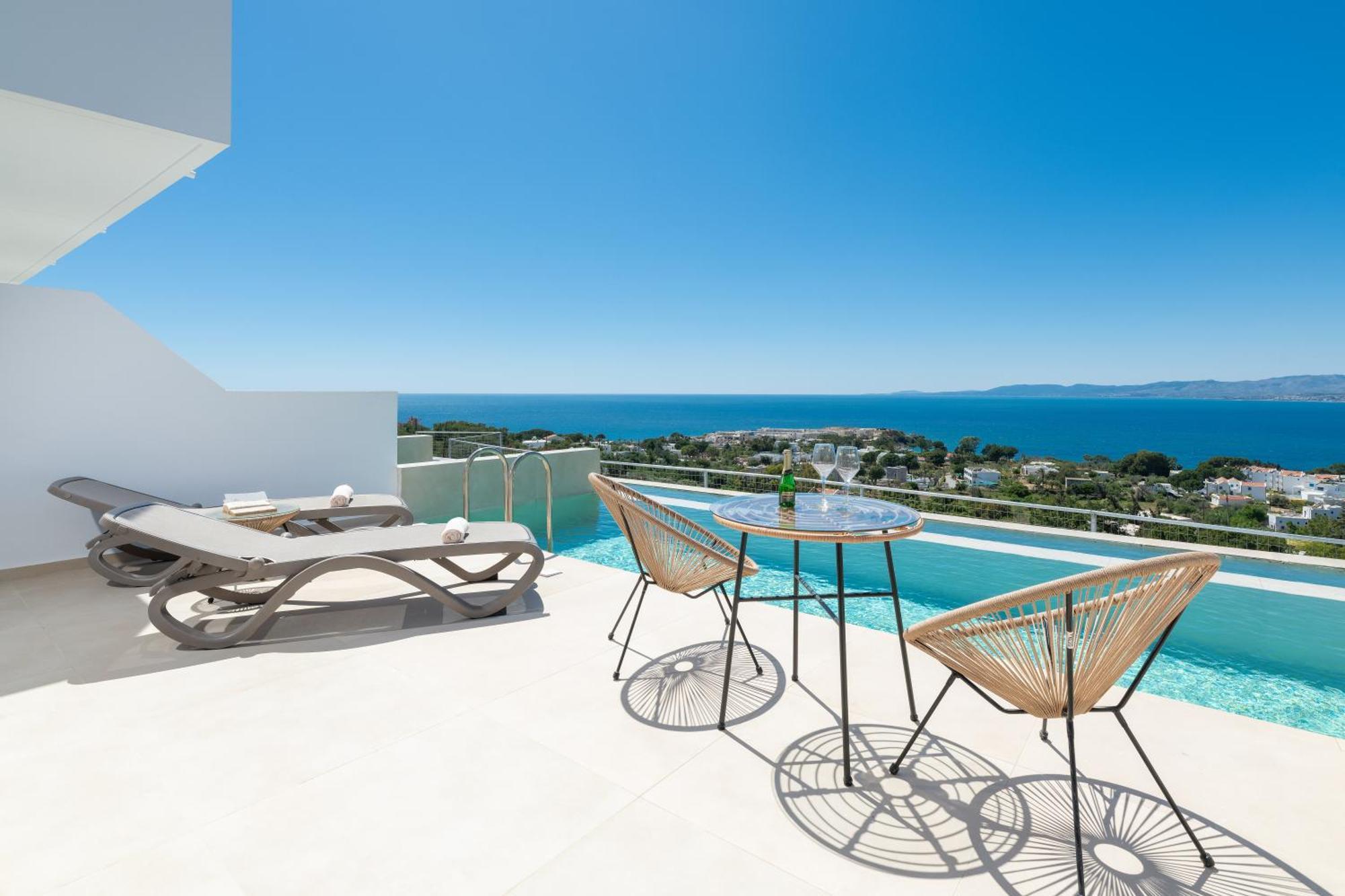 Lindos Nest Aparthotel Pefki Exteriör bild